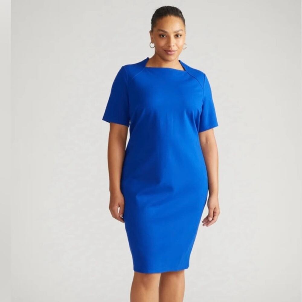 Universal Standard Envelope Neck Ponte Dress Size 4XS/0-00